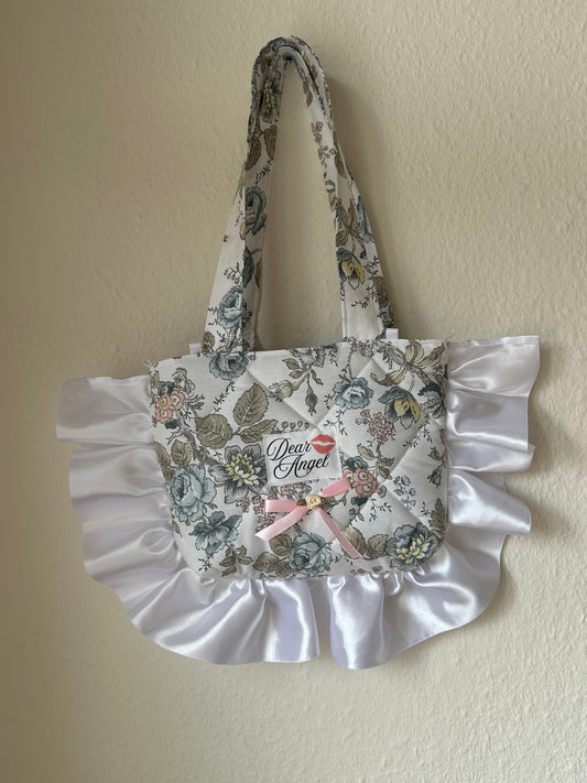 THE SAPPHIRE- RUFFLE BAG